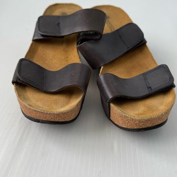 Eric Michael lilly Women's Sandal cork wedge platform women’s size 41 / 10.5-11 - Picture 4 of 10